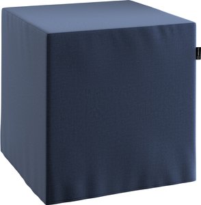 Bezug für Sitzwürfel, dunkelblau, Bezug für Sitzwürfel 40 x 40 x 40 cm, Ingrid (705-39)