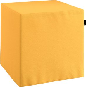 Bezug für Sitzwürfel, gelb, Bezug für Sitzwürfel 40 x 40 x 40 cm, Loneta (133-40)
