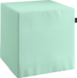 Bezug für Sitzwürfel, mintgrün, Bezug für Sitzwürfel 40 x 40 x 40 cm, Loneta (133-37)