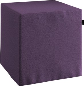 Bezug für Sitzwürfel, violett, Bezug für Sitzwürfel 40 x 40 x 40 cm, Etna (161-27)
