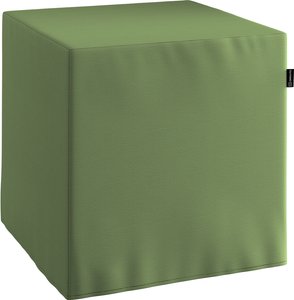 Sitzwürfel, waldgrün, 40 x 40 x 40 cm, Cotton Panama (702-06)