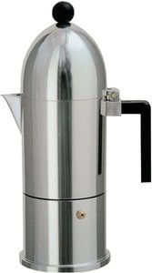A di Alessi - La Cupola Espressomaschine 9095, 30 cl, aluschwarz