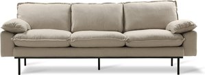 HKliving - Retro Sofa, 3-Sitzer, beige
