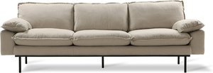 HKliving - Retro Sofa, 4-Sitzer, beige