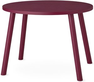 Nofred - Mouse Kindertisch oval 64 x 46 cm, burgundy