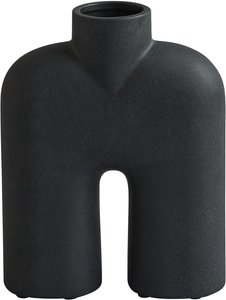 101 Copenhagen - Cobra Vase Tall Mini, schwarz