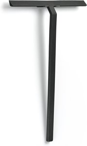 Zone Denmark - Rim Duschabzieher mit Halterung, 30 cm, schwarz