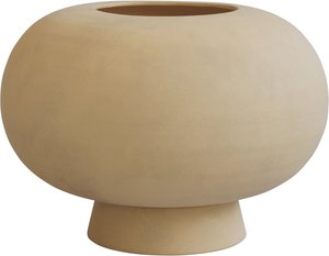 101 Copenhagen - Kabin Vase, Fat, Ø 35 cm, sand