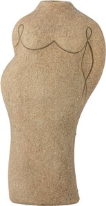 Bloomingville - Lulu Deko-Vase, H 19,5 cm, braun