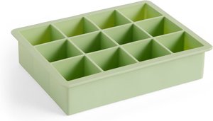 HAY - Silikon Eiswürfelbereiter rechteckig XL, mint grün