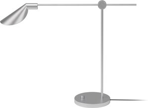 Fritz Hansen - MS021 LED Schreibtischleuchte, Stahl