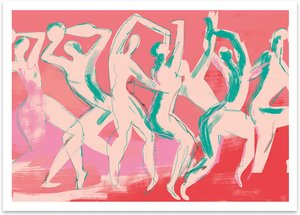 The Poster Club - Dancing von by Garmi, 50 x 70 cm