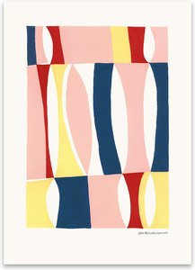 The Poster Club - Polka von Leise Dich Abrahamsen, 30 x 40 cm