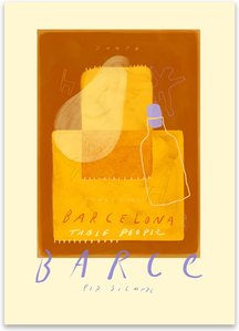 The Poster Club - Barce von Das Rotes Rabbit, 30 x 40 cm