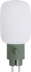 Pedestal - Plug-in Lamp LED, moosgrün