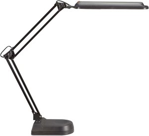 LED Schreibtischleuchte "MAULatlantic", schwarz, Tischfuß