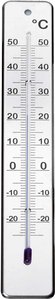 Thermometer für innen und außen aus Edelstahl
