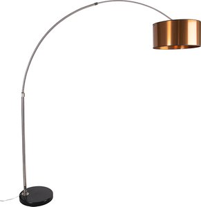 Bogenlampe Lampenschirm Kupfer 50 cm - XXL