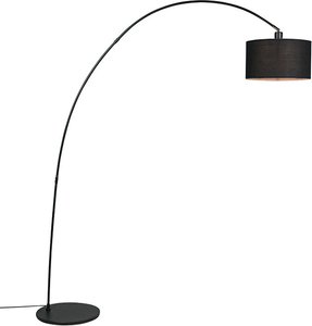 Moderne Bogenlampe schwarz - Vinossa