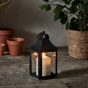 25cm Albury Gartenlaterne mit TruGlow® Outdoor Kerze