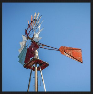 Wandkraft | Wanddekoration Windmühle