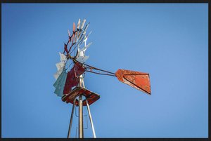 Wandkraft | Wanddekoration Windmühle