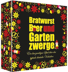 Kylskapspoesi Spiel Bratwurst, Bier & Gartenzwerge