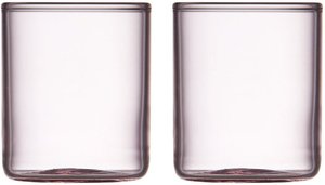 Lyngby Glas Messglas 2er-Set Torino pink
