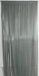 Türvorhang PVC Tris - 90x220 cm - Anthrazit/Grau