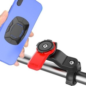 Garpex® Universal-Handyhalterung für Fahrrad und Motorrad - 360 Grad drehbar - mit Sicherheitsschloss