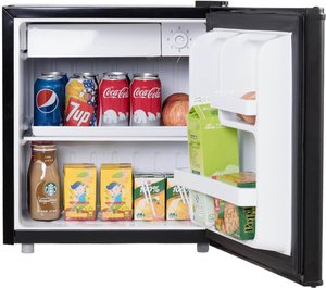 Mini-Kühlschrank mit Gefrierfach Kühl- und Gefrierkombination F 48L