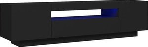 vidaXL - TV - Möbel - mit - LED - Beleuchtung - 160x35x40 - cm - schwarz