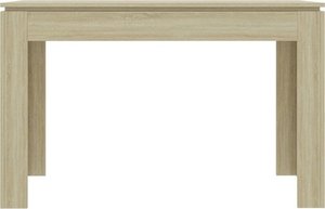 vidaXL - Esstisch - 120x60x76 - cm - handgefertigt - Holz - Sonoma - eichenfarbig