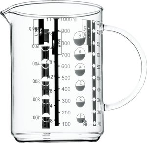 WMF Glas-Messbecher, Glas