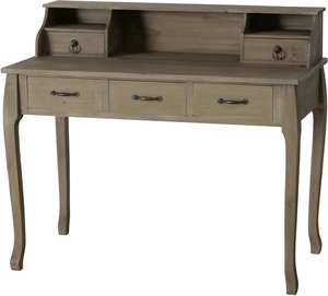 Tisch Schreibtisch Antik SpieÃtanne Grau