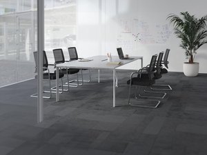 Konferenztisch rechteckig für 6 Personen - L. 240 cm - Weiß - DOWNTOWN