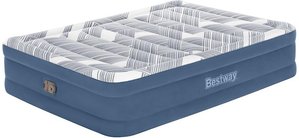 Luftbett für 2 Personen - 150 x 200 cm - Stärke 46 cm - antibakterieller Bezug - Blau - NAVOLOU von BESTWAY