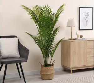 Kunstpflanze Palme mit Topf - H. 160 cm - PALMITA