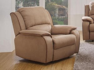 Relaxsessel Fernsehsessel - Microfaser - Taupe - HERNANI