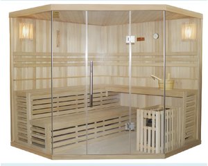 Finnische Sauna - 4/5 Personen - 220 x 220 x 210 cm - IMATRA
