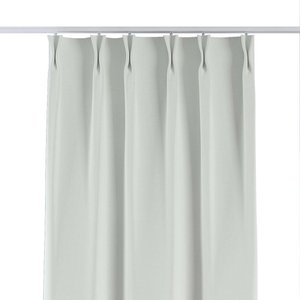 Vorhang mit flämischen 2-er Falten, weiß, 70x280cm, Blackout 300 cm (269-10)