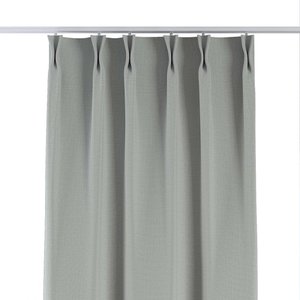 Vorhang mit flämischen 2-er Falten, grau, 70x280cm, Blackout 300 cm (269-13)
