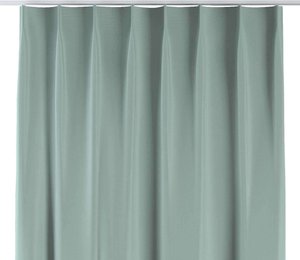 Vorhang mit flämischen 1-er Falten, mintgrün, 90 x 280, Blackout (verdunkelnd) (269-61)