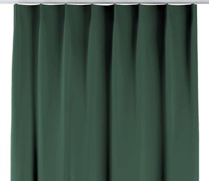 Vorhang mit flämischen 1-er Falten, grün, 90 x 280, Blackout (verdunkelnd) (269-18)