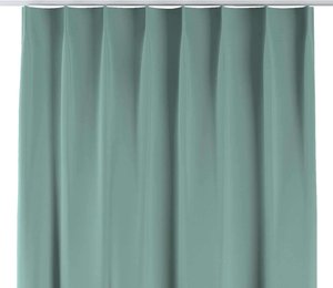 Vorhang mit flämischen 1-er Falten, mintgrün, 90 x 280, Blackout 300 cm (269-09)