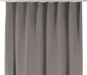 Vorhang mit flämischen 1-er Falten, hellbraun, 90 x 280, Blackout (verdunkelnd) (269-81)