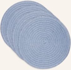 Pichler 4er-Tischset Wave blau