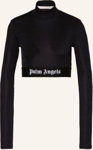 Palm Angels Cropped-Longsleeve schwarz