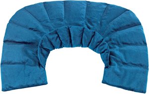 Beschwertes Schulter- Nackenkissen Warm und kalt blau