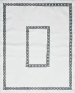 Tischband 'Anouk' Webschatz Weiß